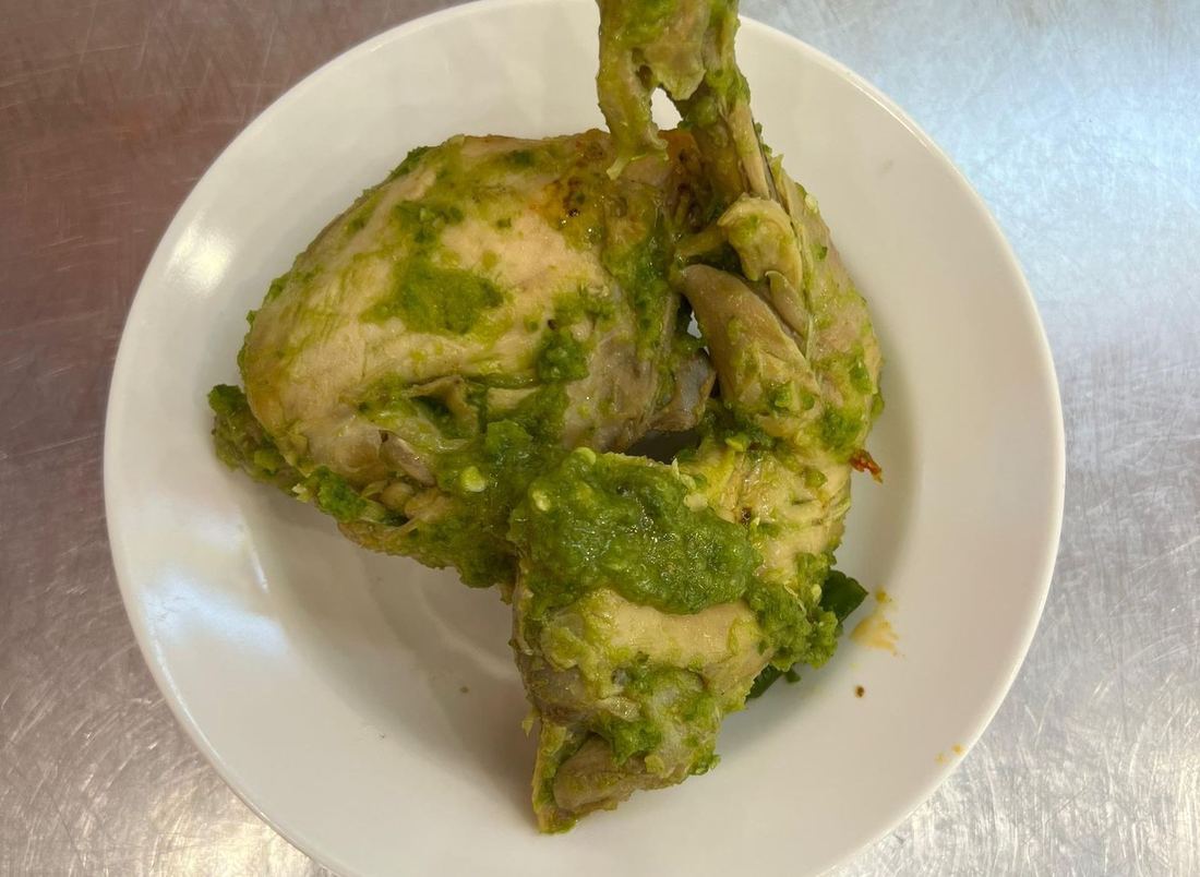 Ayam Berlada Hijau