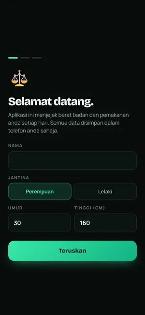 Berat on a phone screen, captured live