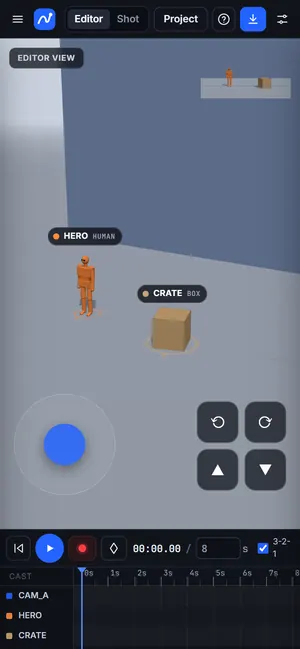 Pasta on a phone screen, captured live