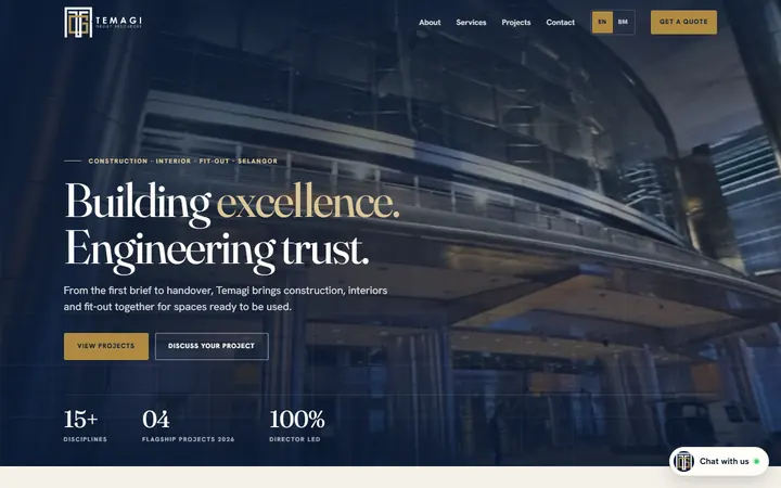 Temagi Group Resources on a desktop screen, captured live
